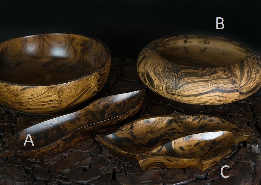 Mísy z mangového dřeva